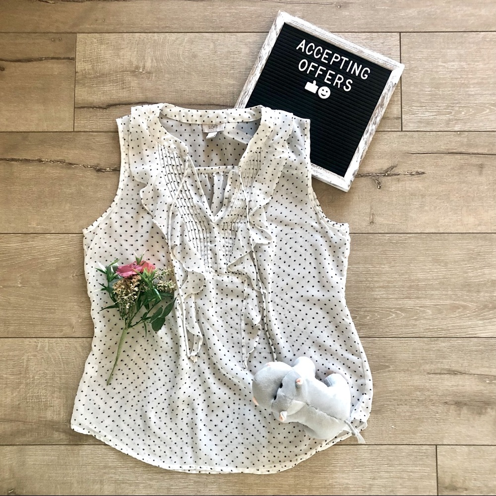 Loft sleeveless top